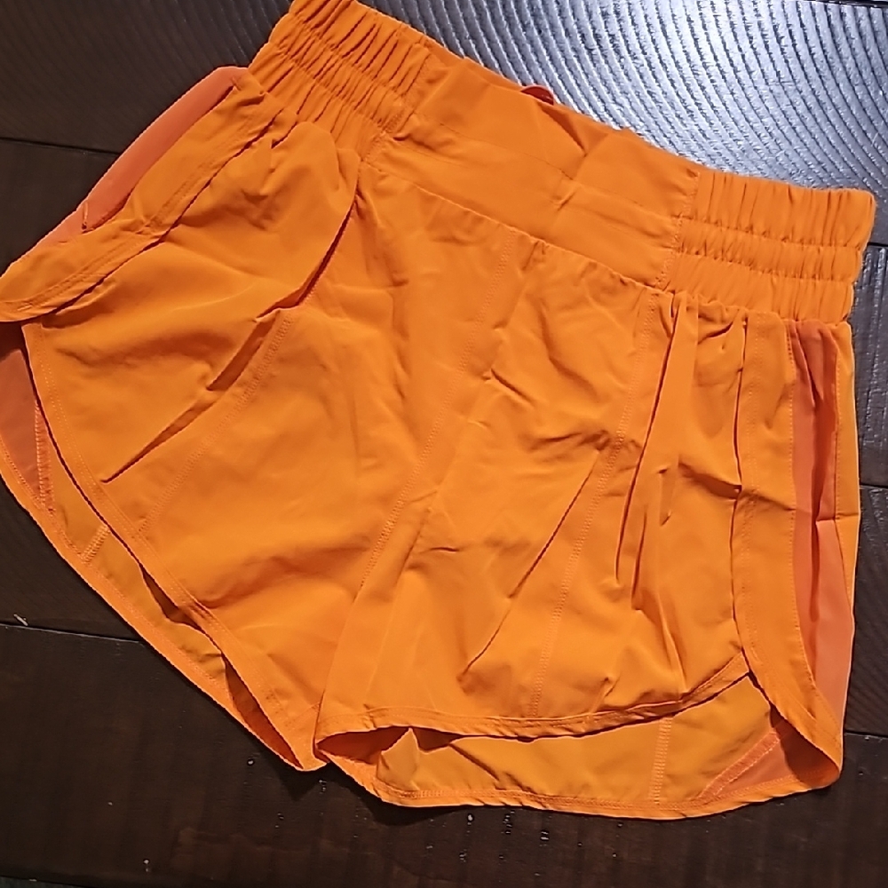 Orange Athletic Shorts
